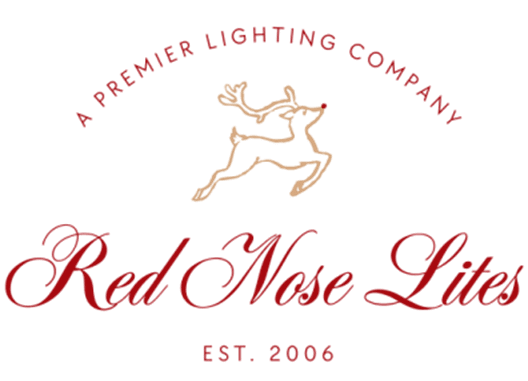 Red Nose Lites logo, a premier lighting company in Nashville since 2006
